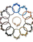 The Paracord Pearl Bracelet Tiger Stripe Bracelets Catherine Canino 