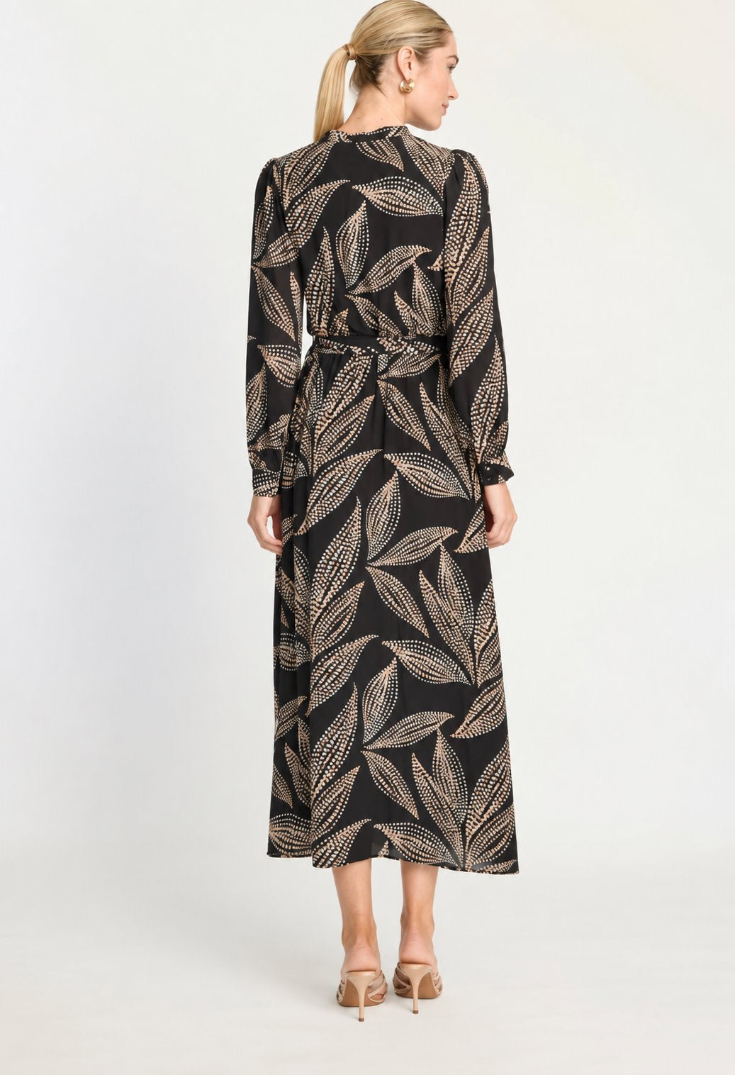 Azura Dress Star Dust Leaf Dresses - Maxi Caballero 