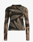 Marta Top Star Dust Leaf
