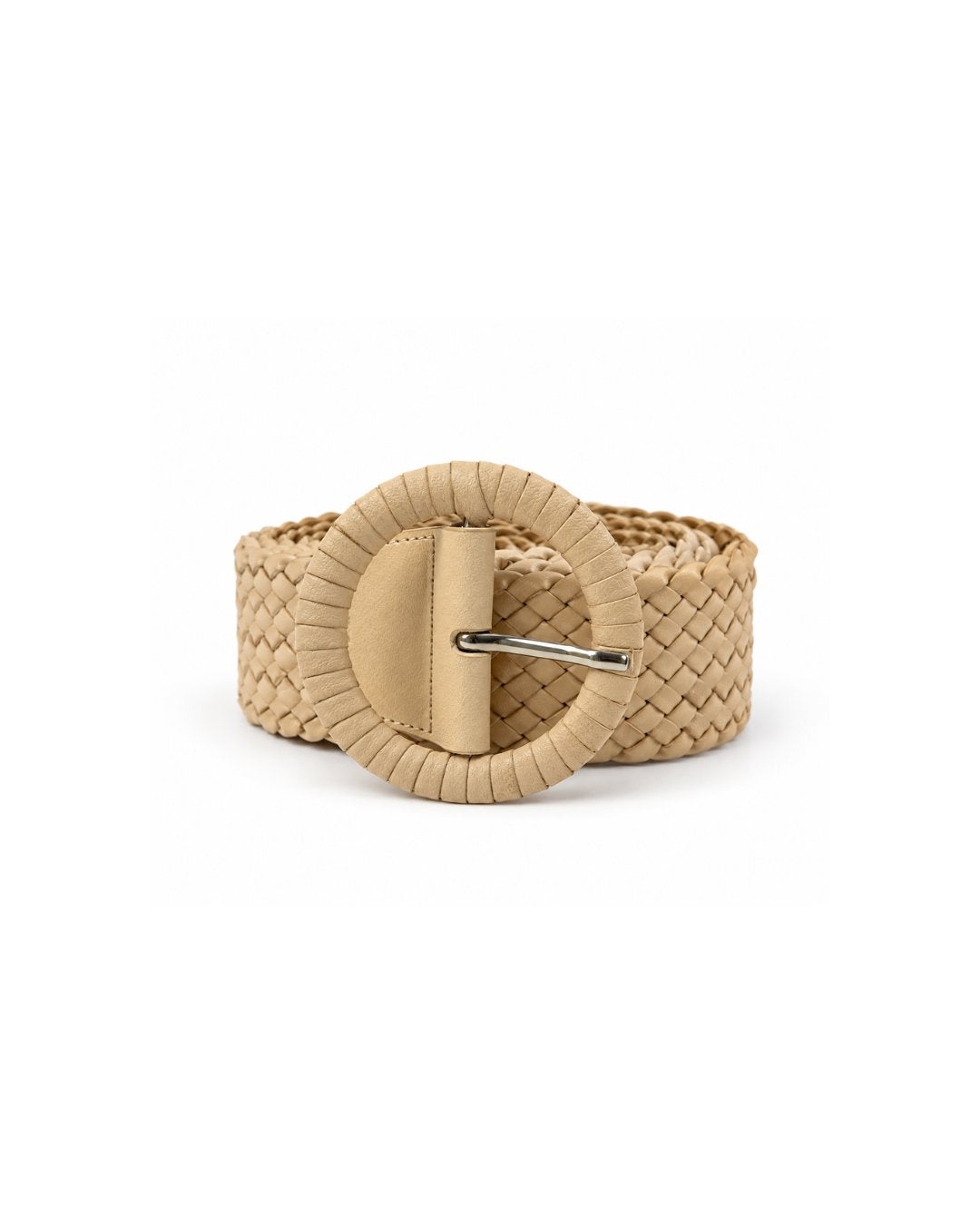 Wrapped Leather Belt Circle Buckle Sand Belts Dragon Diffusion 