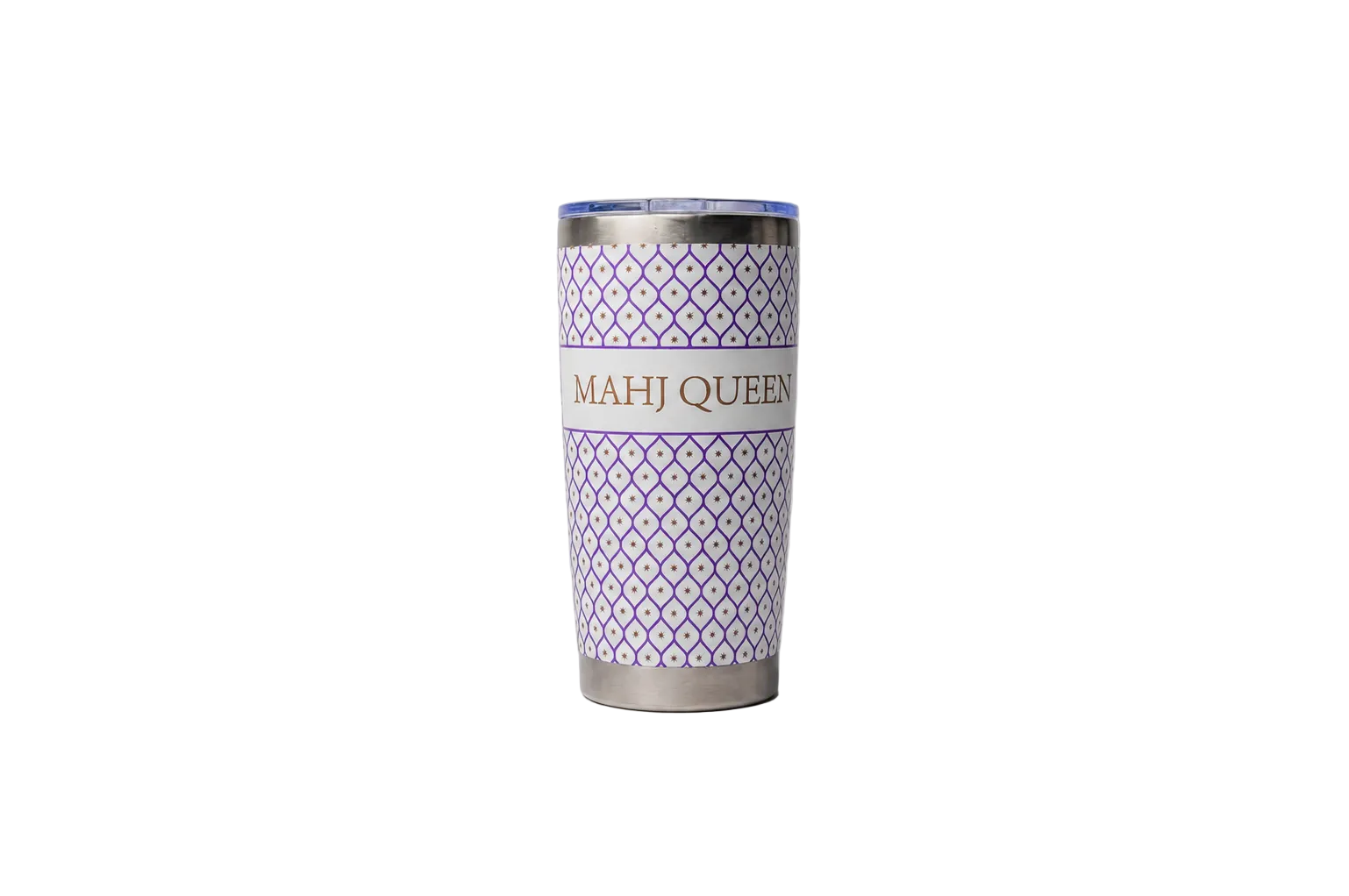 Mahjong Tumbler 20 oz Stainless Steel Mahj Queen