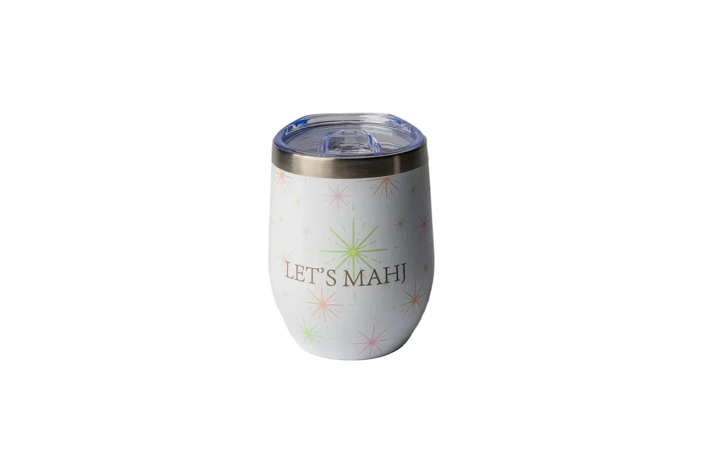 Mahjong Wine Tumbler Let's Mahj