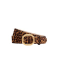 Audrey Calf Hair Belt Leopard Belts rag & bone 