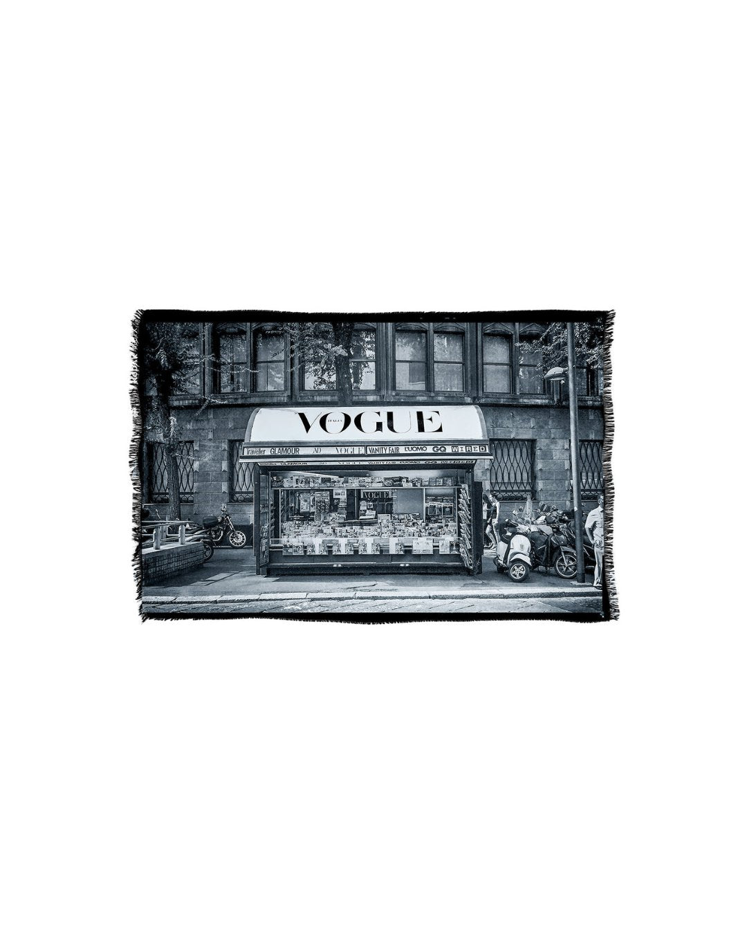 Lily Scarf Vogue Italia B&W Scarves Suzi Roher 