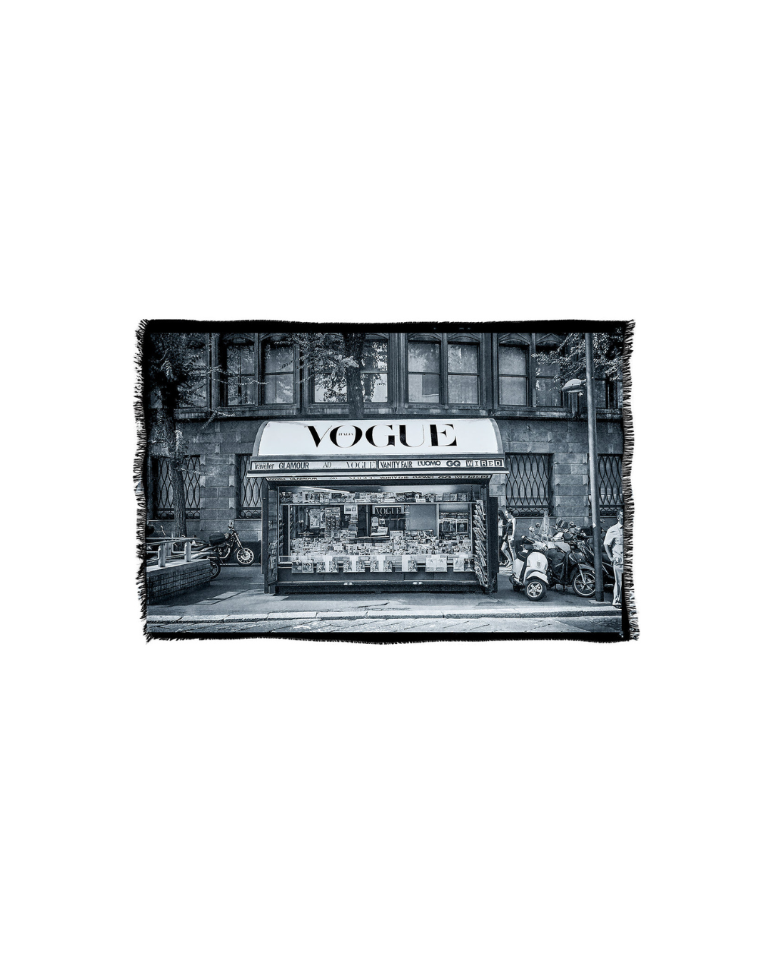 Lily Scarf Vogue Italia B&amp;W