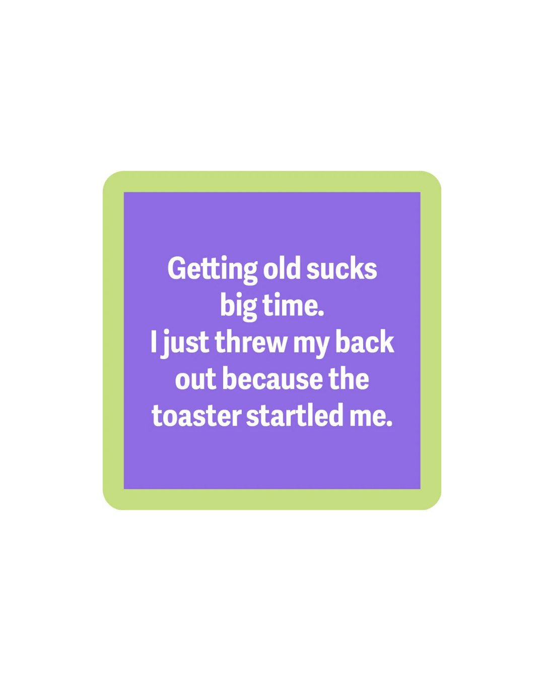 Threw Back Out Coaster Home Decor - Tabletop Drinks On Me 