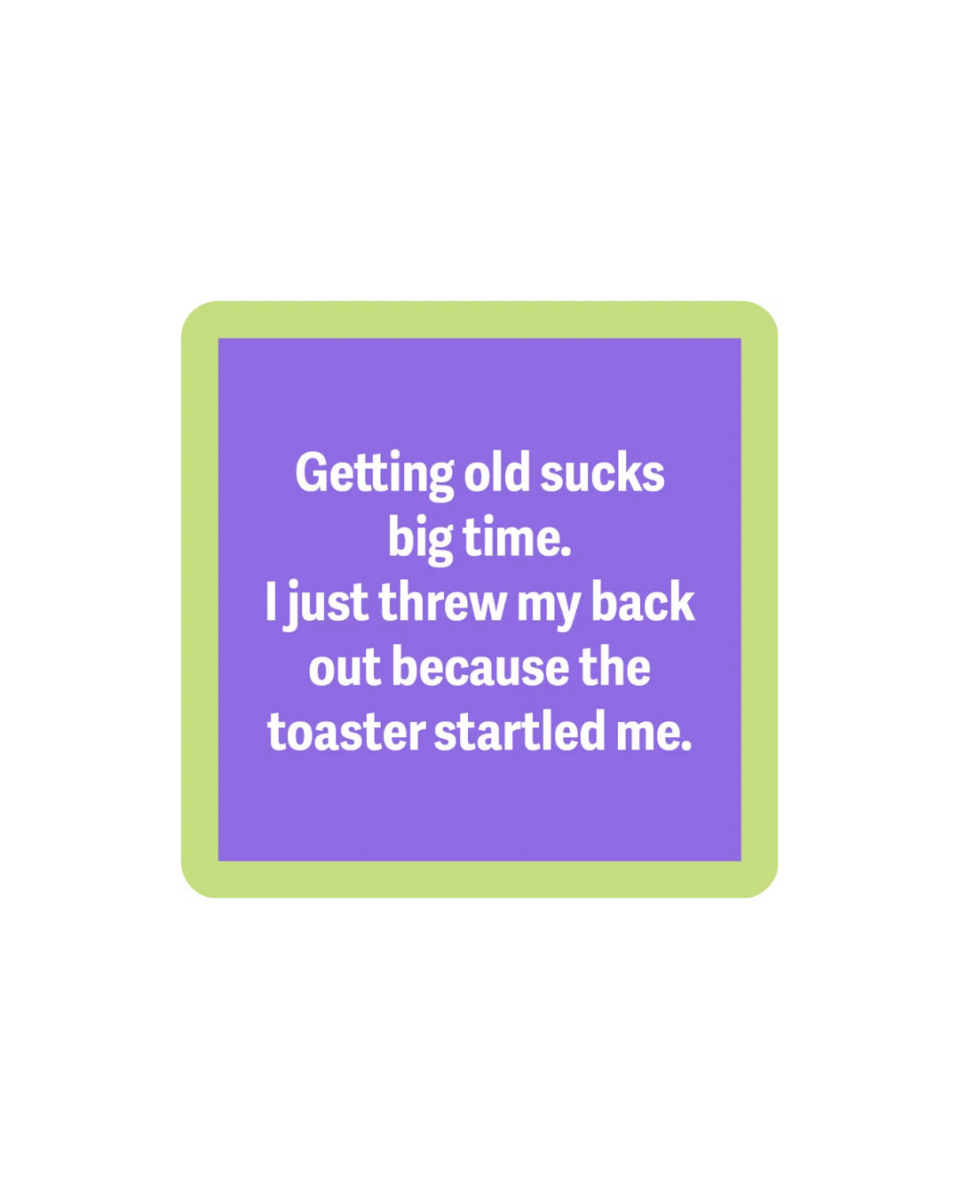 Threw Back Out Coaster