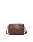 Small Metro Camera Crossbody Bag Walnut
