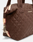 Small Sutton Deluxe Walnut Tote & Satchel MZ Wallace 