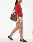 Small Sutton Deluxe Walnut Tote & Satchel MZ Wallace 