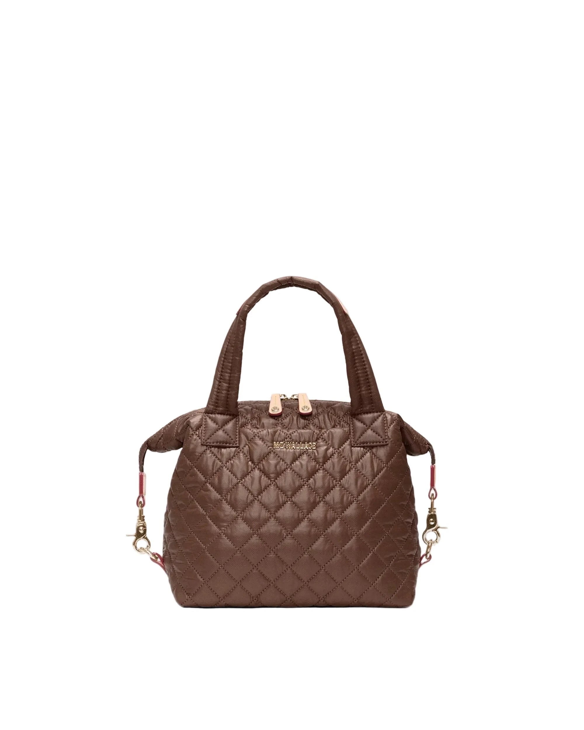 Small Sutton Deluxe Walnut Tote &amp; Satchel MZ Wallace 