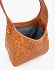 Petit Bando Medium Woven Diagonal Natural Hobo & Shoulder Clare V. 