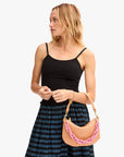 Shortie Strap Resin Peony Straps Clare V. 