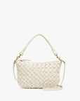 Petit Moyen Messenger Cream Puffy Woven