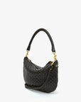 Petit Moyen Messenger Woven Checker Black Hobo & Shoulder Clare V. 