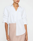 Pia Shirt Salt White Tops - Button Down Brochu Walker 