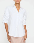 Pia Shirt Salt White Tops - Button Down Brochu Walker 