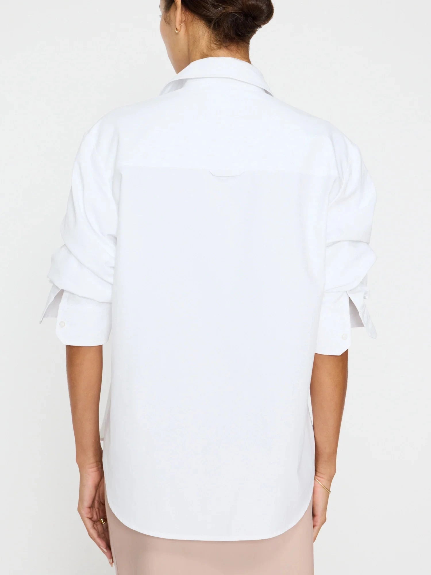 Pia Shirt Salt White Tops - Button Down Brochu Walker 