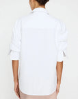 Pia Shirt Salt White Tops - Button Down Brochu Walker 