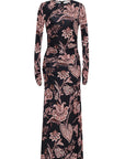 Piermond Dress Linden Bloom Black Dresses - Midi Cara Cara 