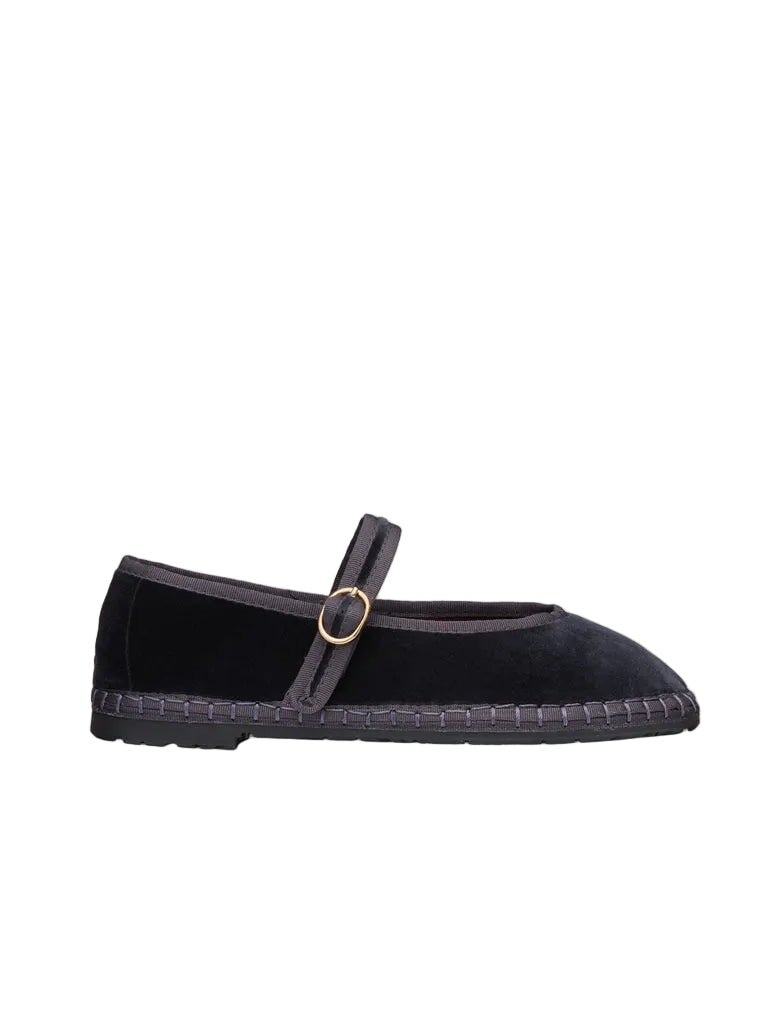 Pierre Graphite Flats - Ballet Flabelus 