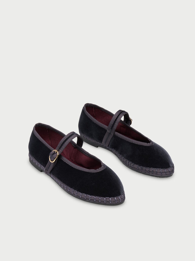 Pierre Graphite Flats - Ballet Flabelus 