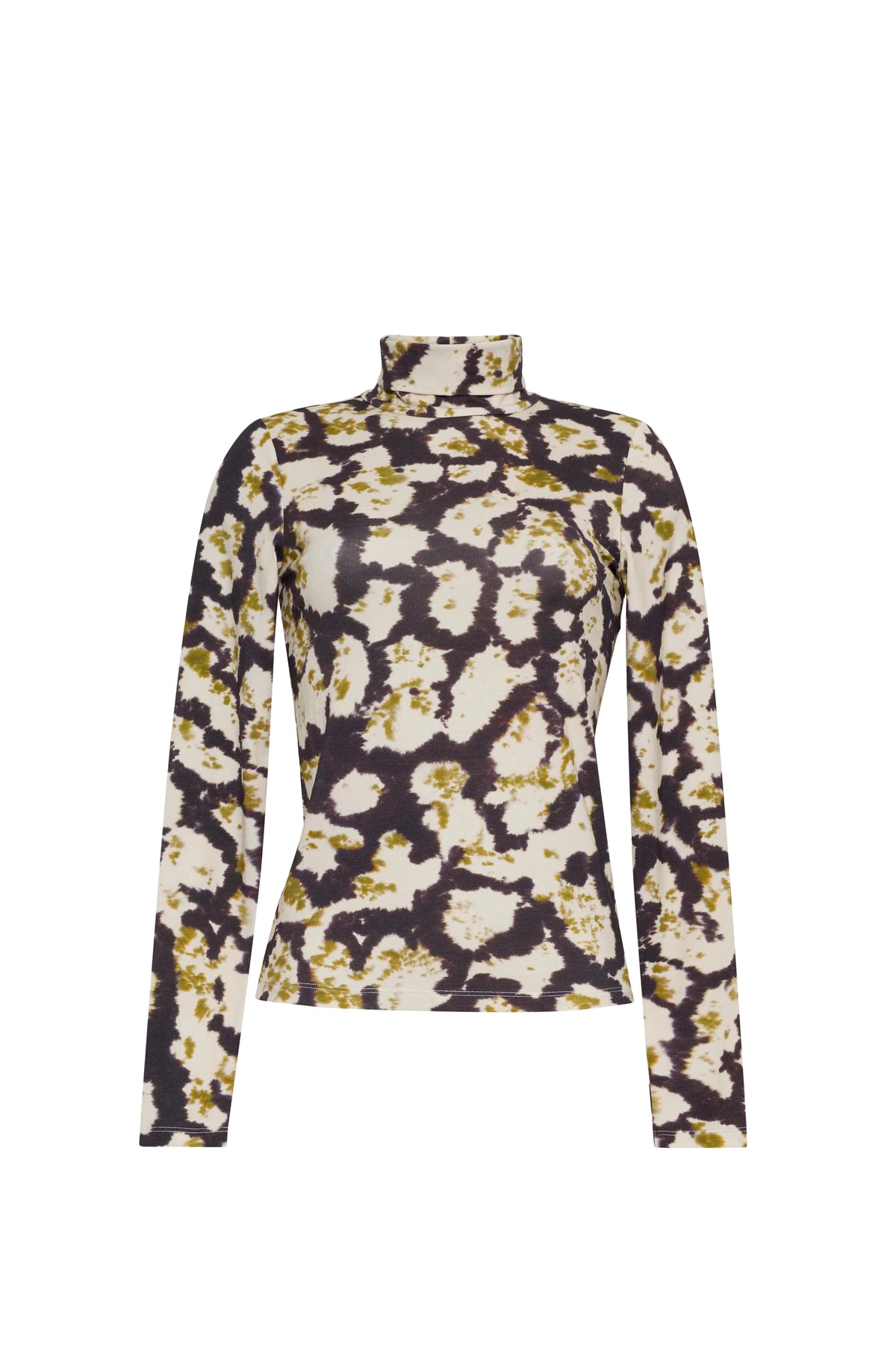 Piper Top Spotted Black Tops - Turtleneck Cara Cara 