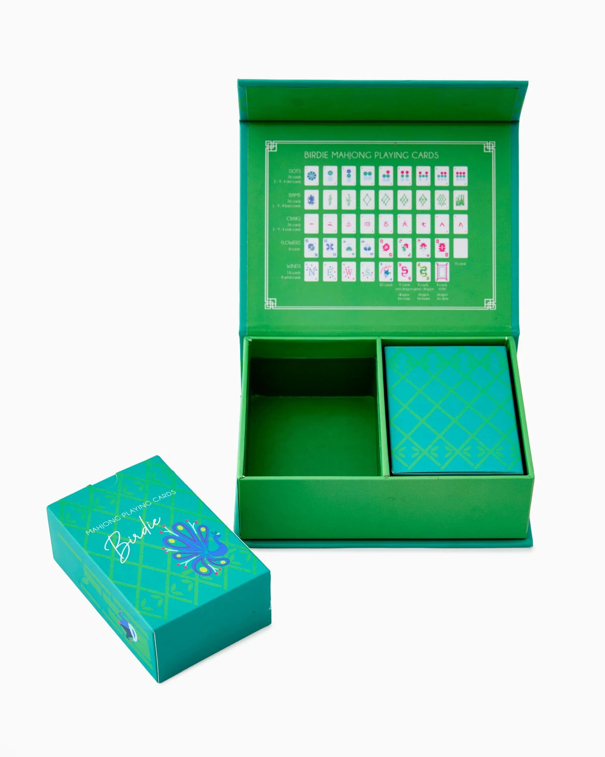 Birdie Mahjong Playing Cards Home Decor - Games Oh My Mahjong 