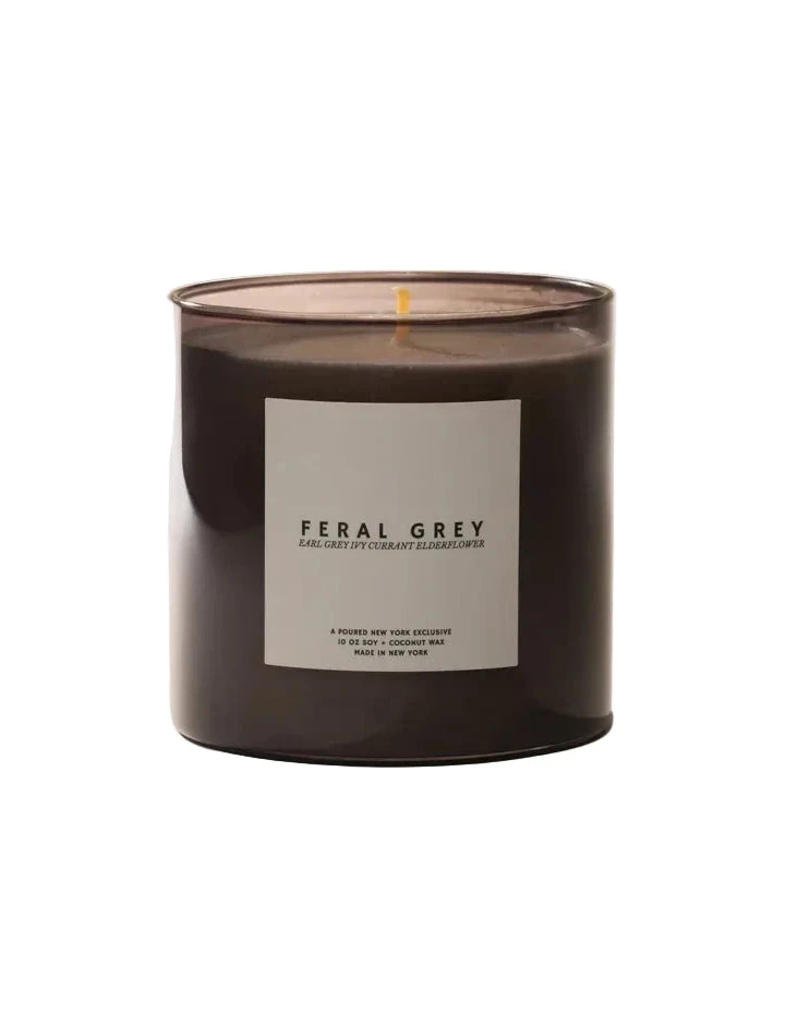 Feral Grey 10ox Soy Wax Candle Candles & Diffusers - Candles Poured New York 