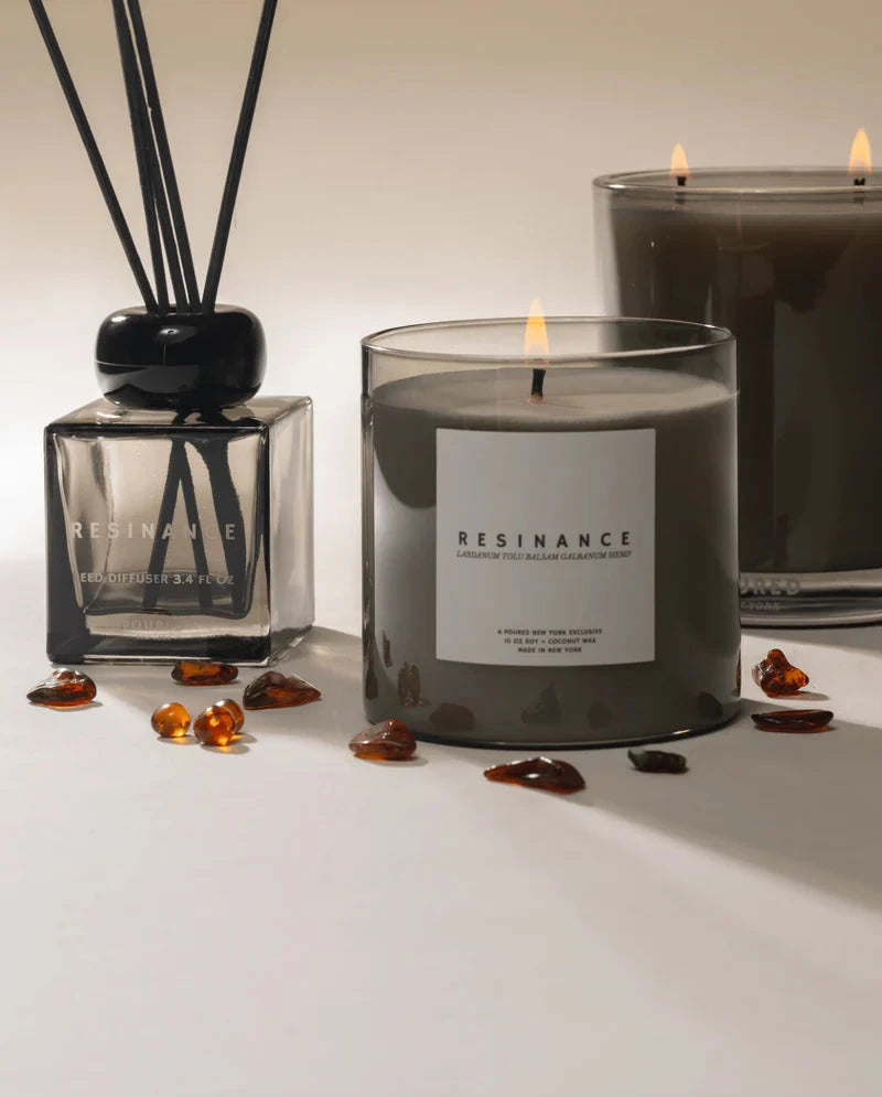 Resinance 3.4fl oz Reed Diffuser Candles & Diffusers - Candles Poured New York 