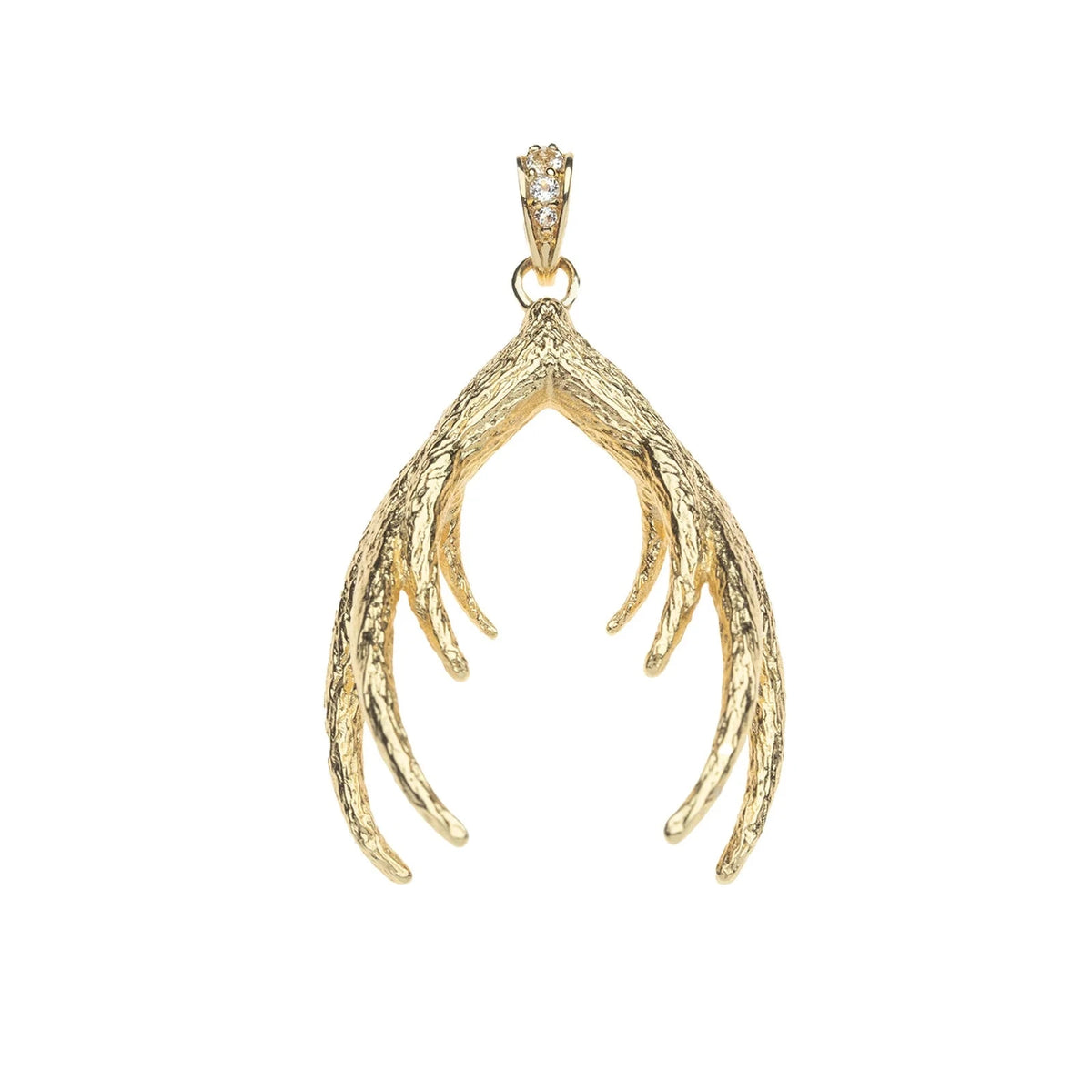 Protect Guardian Antler Pendant 18-20" Delicate Adjustable Chain Necklaces Jane Win 