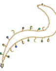 Protect Double Wrap Charm Necklace
