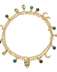 Protect Double Wrap Charm Necklace