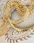 Lucky Bonne Chance Cut Out Cuff Bracelets Jane Win 