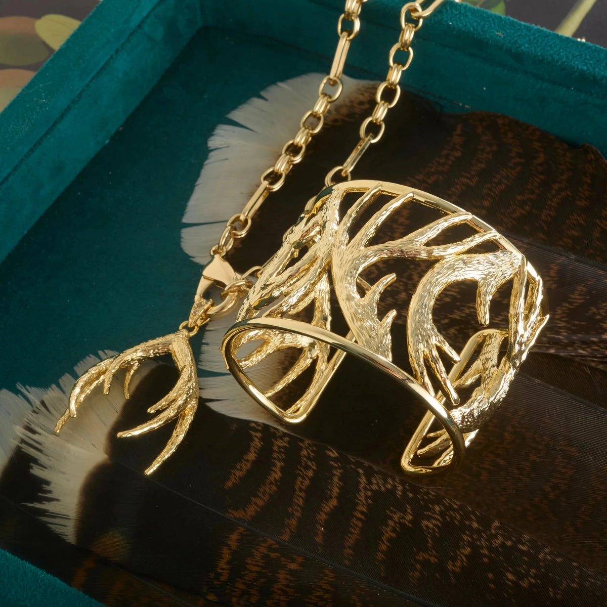 Protect Guardian Antler Cuff Bracelets Jane Win 