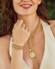 Lucky Bonne Chance Cut Out Cuff Bracelets Jane Win 