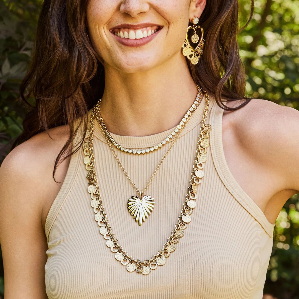 Love Amore Coin Necklace Necklaces Jane Win 