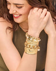 Forever Through All Time Cuff Mother of Pearl