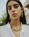 Damaris Drop Earrings Abalone Earrings Chan Luu 