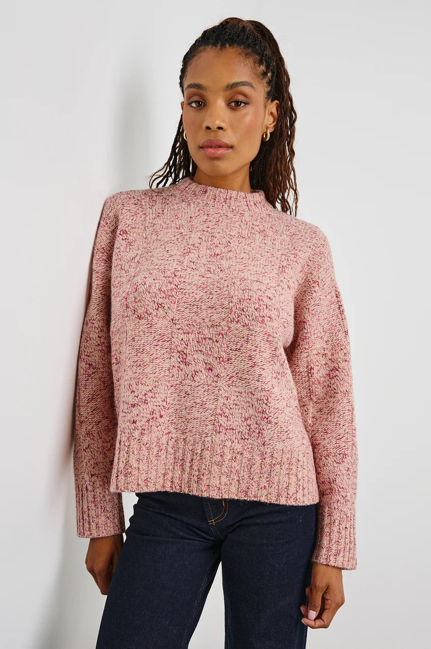 Rio Sweater Rose Sweater - Crewneck Rails 