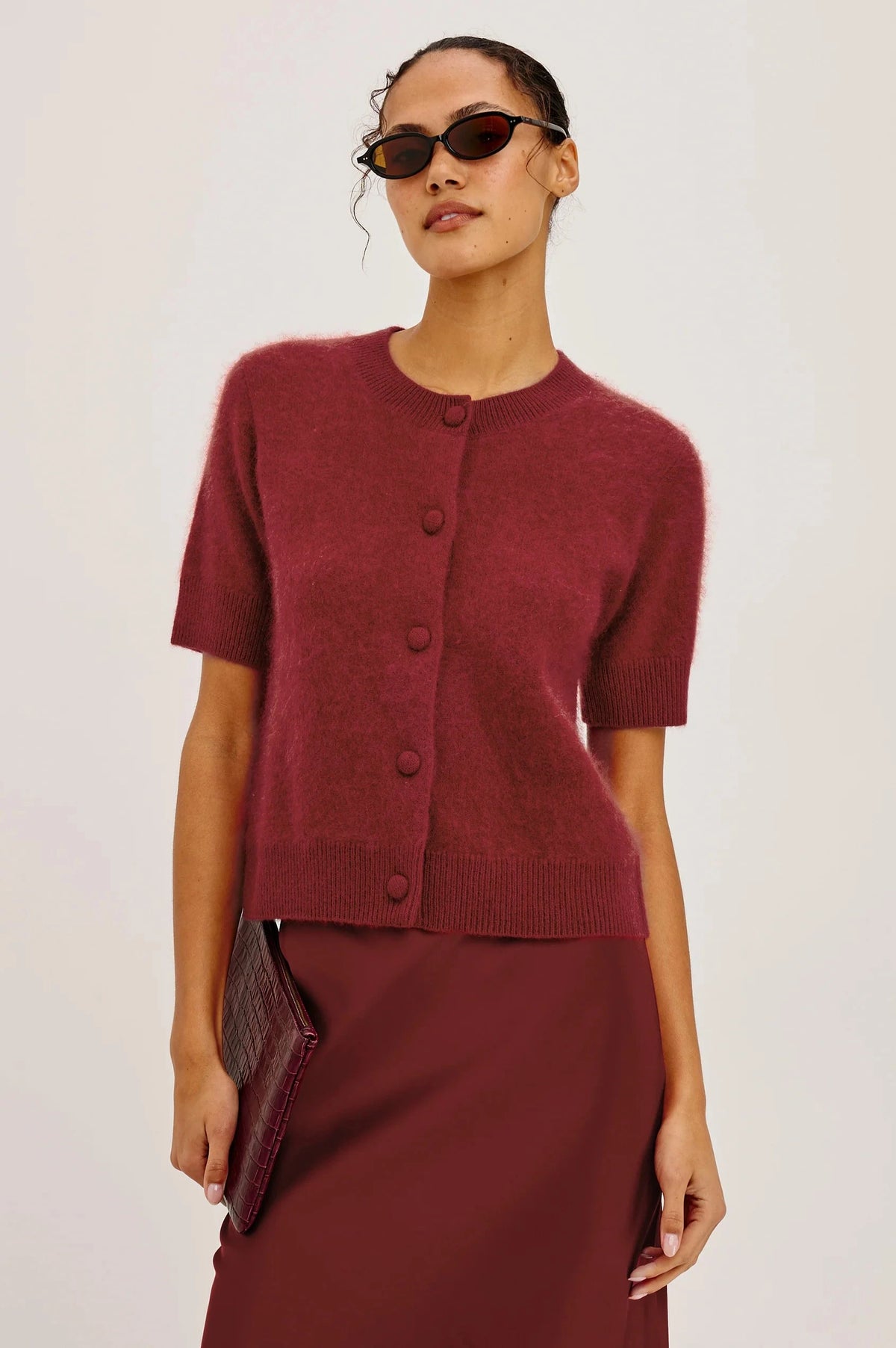 Roman Sweater Crimson