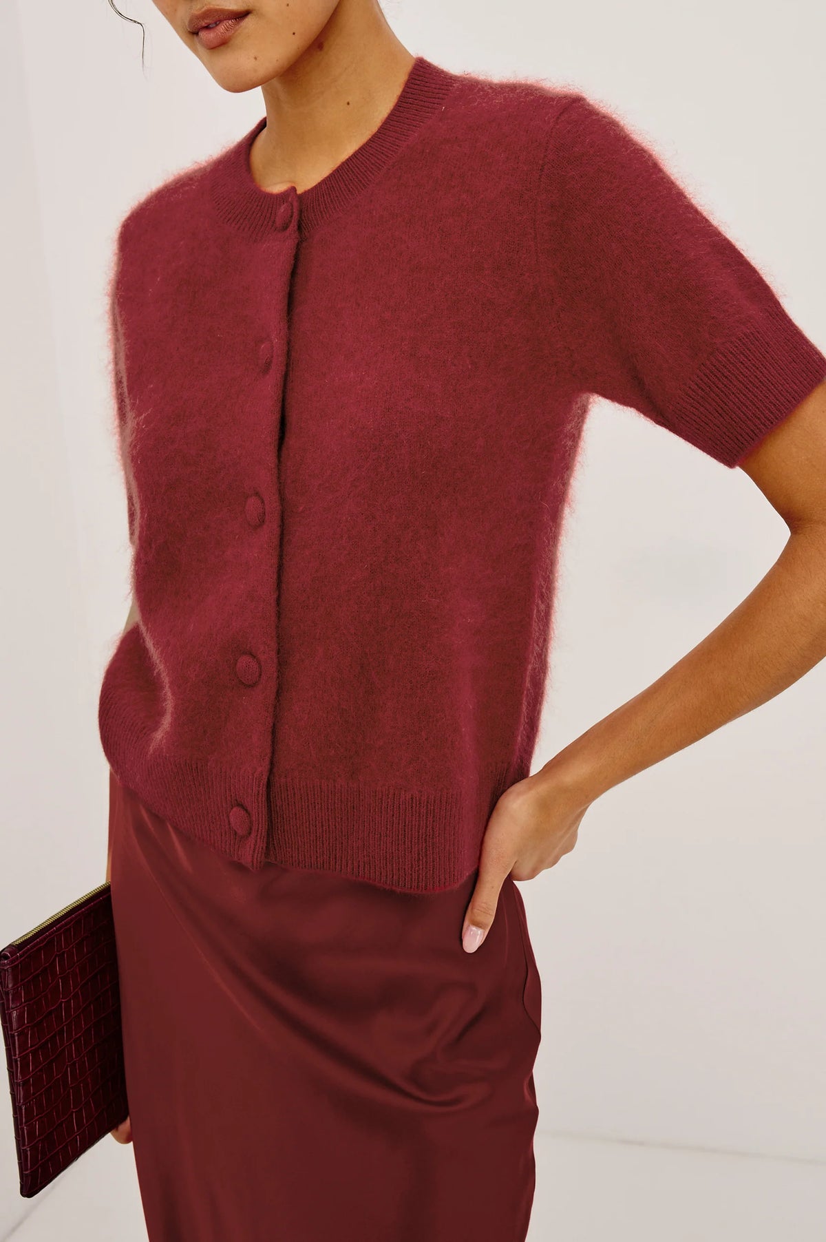 Roman Sweater Crimson