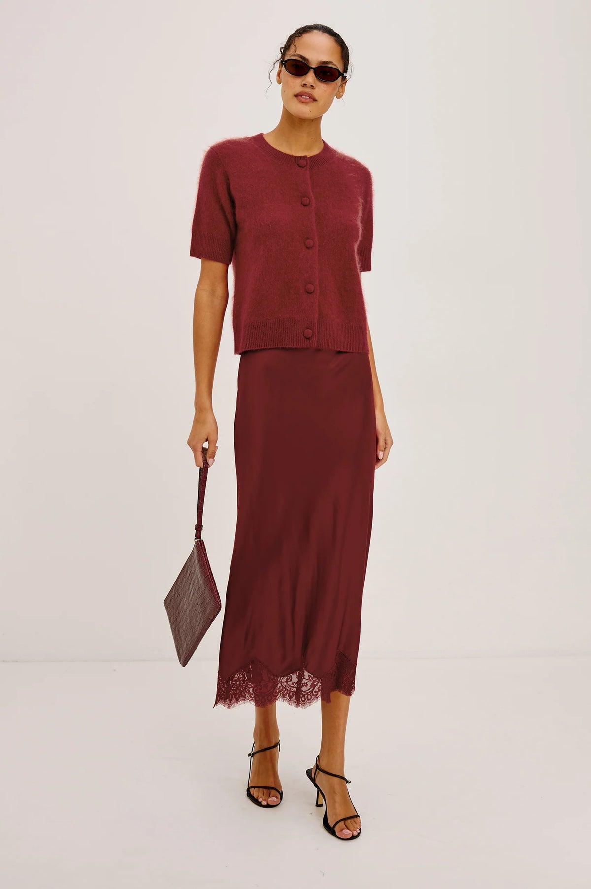Roman Sweater Crimson