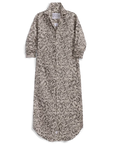 Rory Maxi Shirtdress Glitter Animal Print Dresses - Maxi Frank & Eileen 