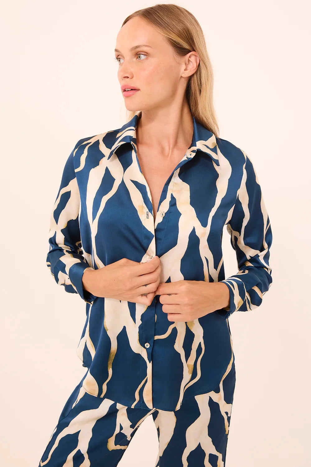 Celine Top Tops - Button Down Misa 