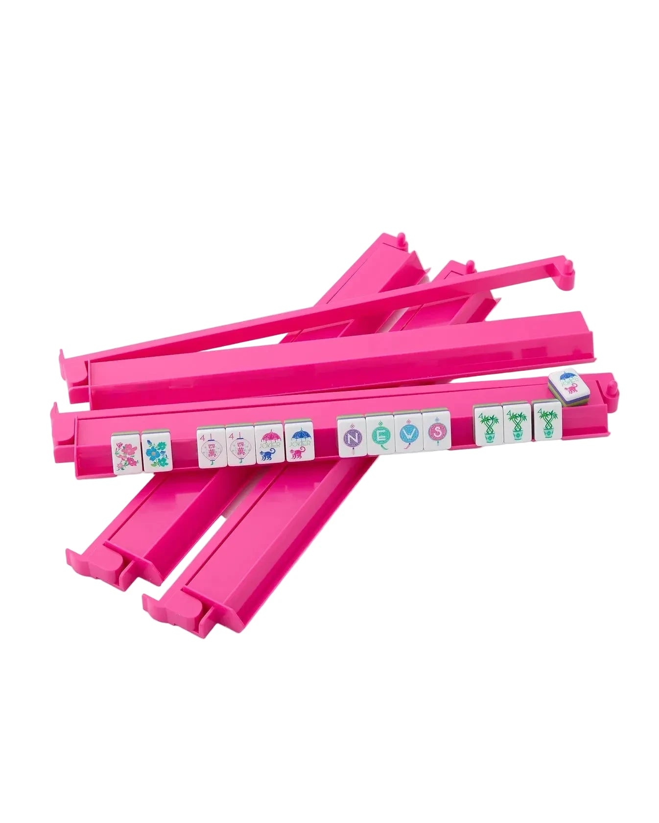 Rack & Pushers Set Hot Pink Home Decor - Games Oh My Mahjong 