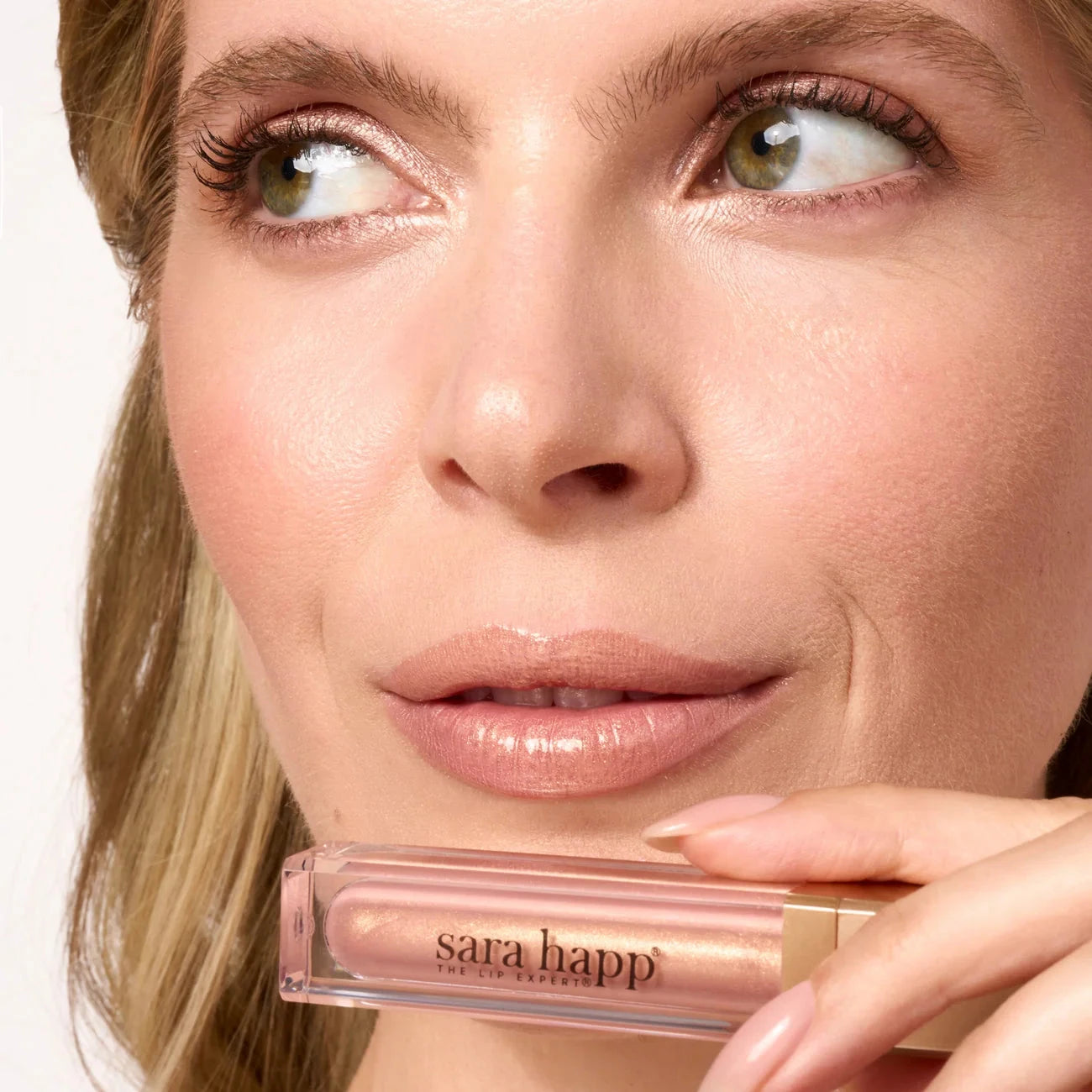 The Rose Gold Slip Hydrating Lip Gloss Beauty & Hair Sara Happ 