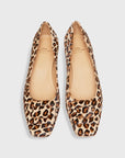 Buckle Shoe Leopard Calf Hair