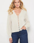 Lacey Lover Puff Sweater - Cardigans Lisa Todd 