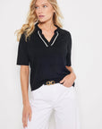 Members Only Onyx Sweater - V-Neck Lisa Todd 